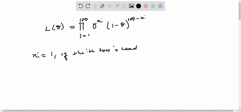 a-coin-is-tossed-100-times-and-lands-on-heads-62-times-if-represents-the-overall-probability-that-the-coin-lands-on-heads-obtain-the-maximum-likelihood-estimator-for-22746