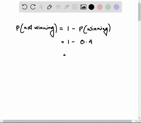 a-game-has-three-outcomes-the-probability-of-a-win-is-04-the-probability-of-tie-is-05-and-the-probability-of-a-loss-is-01-what-is-the-probability-of-not-winning-in-two-consecutive-plays-of-t-63184