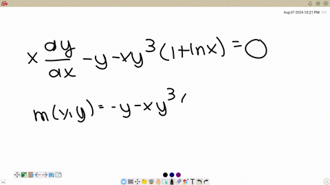 352-4mth222-linear-algebra-and-differential-equations-h-m-4-ordinary-differentia-quiz-30-jul-back-time-left-03010-question-5-not-yet-answered-marked-out-of-3-flag-question-solve-x-d-y-leftyx-y31ln-x-d