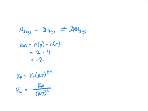for-the-reaction-n2g-3h2g-2nh3g-kp-450-x-105-at-720-k-what-is-the-value-of-the-equilibrium-constant-kc-at-this-temperature-r-00821-l-atmk-mol-a-kc-192-b-kc-0157-c-kc-129-x-108-d-kc-106-x-109-19108