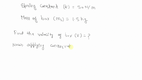 a-box-having-mass-050-kg-is-placed-in-front-of-a-20-cm-compressed-spring-k50-nm-when-the-spring-released-box-having-mass-m105-kg-collide-box-having-mass-m215-kg-and-they-move-together-find-t-12483