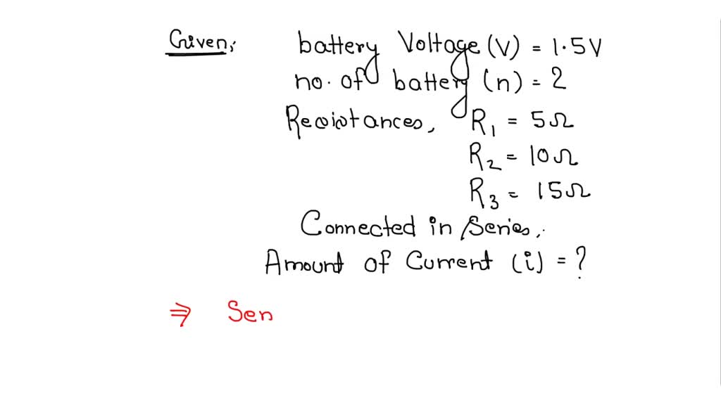 SOLVED: Find the electric current of an electric circuit consisting of ...