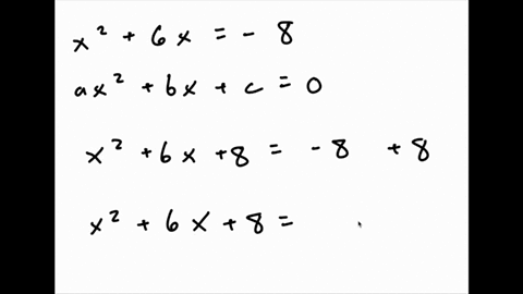 what-are-the-solutions-of-the-quadratic-equation-x26-x-8-mathrmx-square-and-x-square