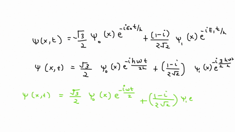 a-particle-in-the-harmonic-oscillator-potential-is-in-mix-of-the-ground-state-and-the-first-excited-state-v3-1-_-1-z-ox-01-2-2v2-what-is-the-fully-time-dependent-wave-function-vt-hint-recall-57131