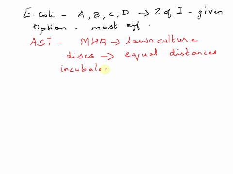 the-following-results-were-obtained-from-a-disk-diffusion-test-for-microbial-susceptibility-to-antibiotics-e-coli-was-the-test-organism-antibiotic-zone-of-inhibition-a-4mm-b-2mm-c-0mm-d-0mm-88253