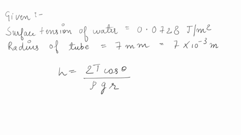 calculate-the-capillary-rise-g98ms-in-a-glass-tube-with-a-radius-of-1-mm-given-that-the-surface-tension-of-water-is-00728-jm2-90485
