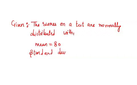 the-scores-on-a-test-are-normally-distributed-with-a-mean-of-80-and-a-standard-deviation-of-16-what-is-the-score-that-is-1-standard-deviation-below-the-mean-66865