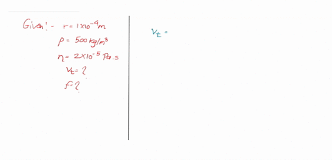 a-spherical-liquid-drop-of-diameter-2-x-10-4m-is-falling-with-a-constant-velocity-through-air-under-gravity-if-the-density-of-the-liquid-is-500-kgm3-and-the-coefficient-of-viscosity-of-air-is-2-x-10-5