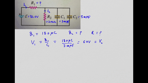 consider-the-circuit-shown-in-figure-1-the-battery-has-emf-820-v-and-negligible-internal-resistance-r2-200-c1-300-f-and-c2-500-f-after-the-capacitors-have-attained-their-final-charges-the-ch-26483