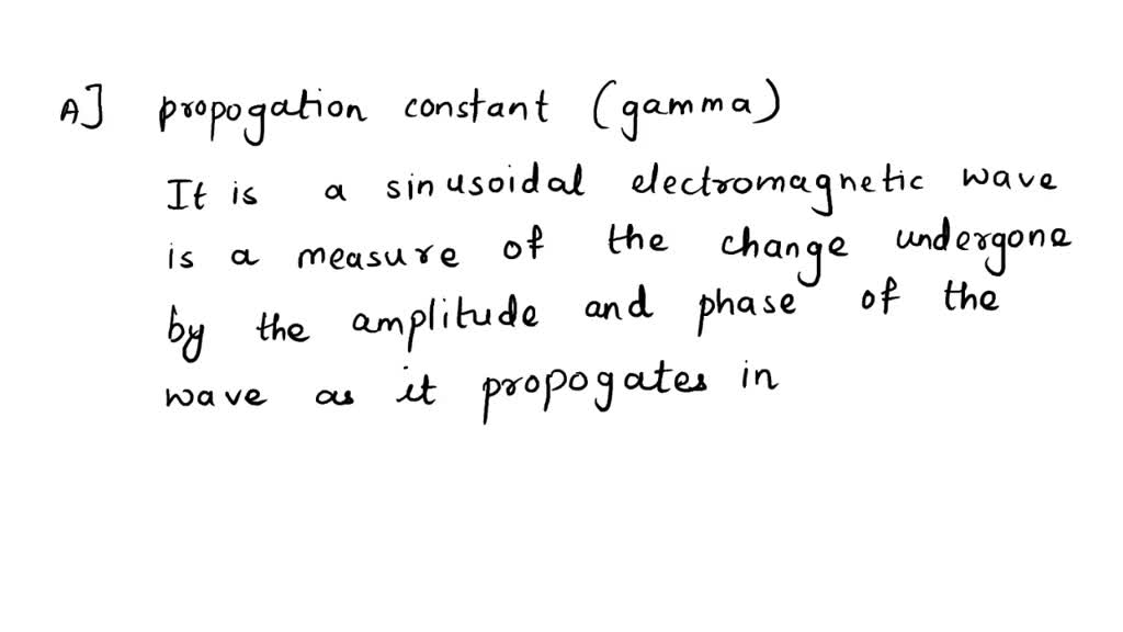 SOLVED The sending end voltage and current in terms of receiving end