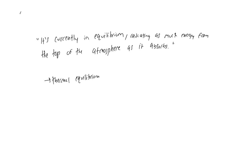 SOLVED Q3.28. What does an analysis of Earth's global energy budget