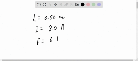 a-wire-that-is-050-mathrmm-long-and-carrying-a-current-of-80-mathrma-is-at-right-angles-to-a-uniform-07995