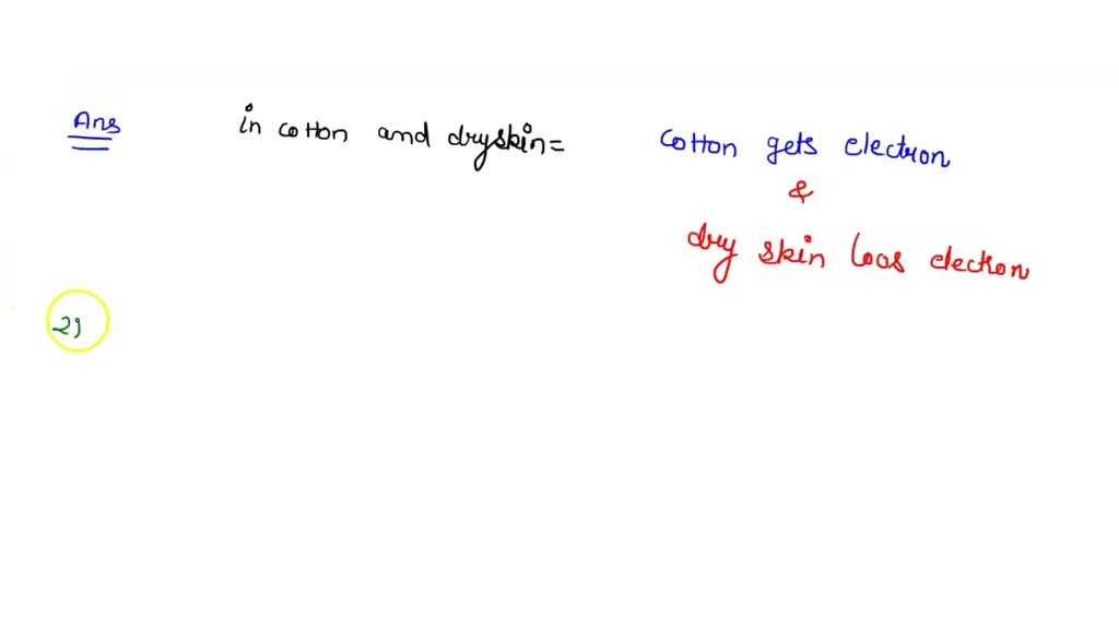 SOLVED Part B Using theElectrostatic Series Use thc clectrostatic