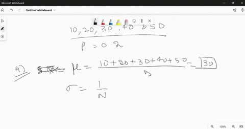 let-a-population-consist-of-five-numbers-10-20-30-40-and-50-each-having-probability-ofbeing-selected-equal-to-02-consider-all-possible-samples-selected-with-replacement-of-size-2that-could-b-36889