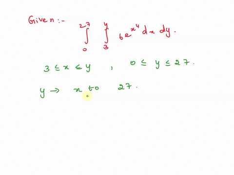 evaluate-the-integral-by-reversing-the-order-of-integration-27-0-3-6ex4-dx-dy-3-y-51073