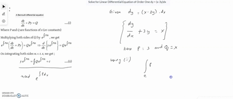 solve-for-linear-differential-equation-of-order-one-dy-x-3ydx-86816