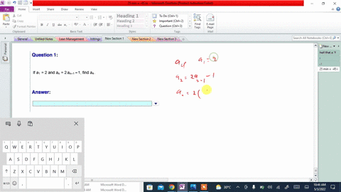 question-1-if-a1-2-and-a-2an-1-1-find-a4-answer-78954