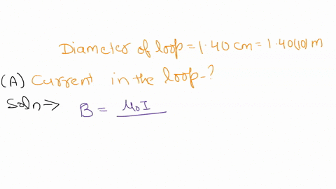 the-magnetic-field-at-the-center-of-a-140-cm-diameter-loop-is-250-mt-part-a-what-is-the-current-in-the-loop-part-b-a-long-straight-wire-carries-the-same-current-you-found-in-part-a-at-what-d-67476