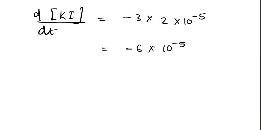 SOLVED For the reaction C2H4Br2 3 KI C2H4 2 KBr KI3 when