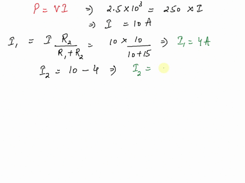 6-for-the-circuit-shown-in-figure-calculate-a-the-value-of-resistor-rx-such-that-the-total-power-dissipated-in-the-circuit-is-25-kws-and-b-the-current-flowing-in-each-of-the-four-resistors-r-64678