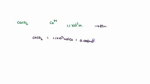 the-hardness-of-water-is-usually-expressed-in-parts-per-million-ppm-by-mass-of-caco3-what-is-the-hardness-of-a-water-sample-with-a-ca2-ion-concentration-of-1110-3-m-56373