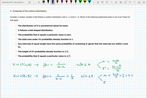 properties-of-the-uniform-distribution-consider-random-variable-x-that-follows-uniform-distribution-with-2-and-which-of-the-following-statements-about-x-are-true-check-all-that-apply-the-dis-49456