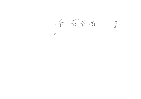 sqrt12-sqrt3sqrt32