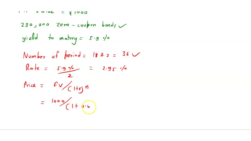 SOLVED Deltona Motors just issued 230,000 zerocoupon bonds. These