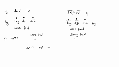 The octahedral complex ion [Fe(H2O6]³? has more unpaired spins than the ...