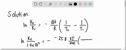 the-change-in-enthalpy-h-rxn-for-a-reaction-is-258-kjmol-the-equilibrium-constant-for-the-reaction-i-19042