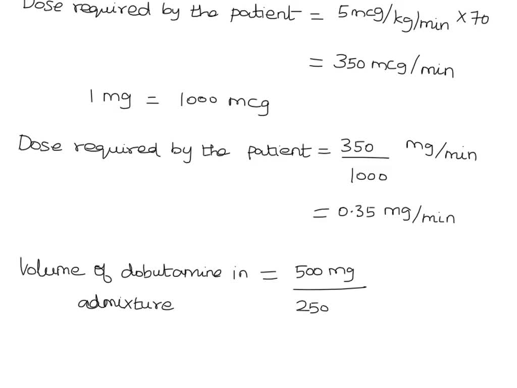 SOLVED: A premixed IV bag of 1g cefoxitin in 50mL D5W is to be ...