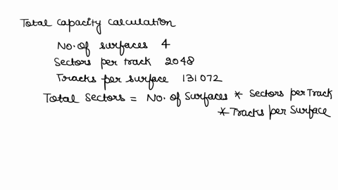 please-answer-and-explain-the-following-two-part-question-thanks-part-1a-hard-disk-has-four-surfaces-thats-top-and-bottom-of-two-platters-each-track-has-2048-sector-and-there-are-131072-217-01502