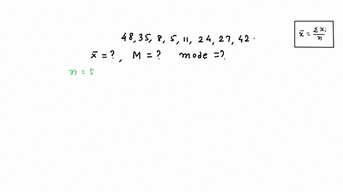 find-the-mean-the-median-and-the-modes-if-any-for-the-given-data-round-noninteger-means-to-the-nearest-tenth-separated-list-if-an-answer-does-not-exist-enter-dne-48-35-8-5-11-24-27-42-mean-m-95913