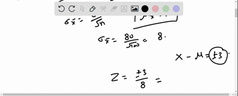 a-population-has-a-mean-of-400-and-a-standard-deviation-of-80-suppose-a-simple-random-sample-of-100-size-is-selected-and-x-bar-is-used-to-estimate-use-z-table-a-what-is-the-probability-that-82866