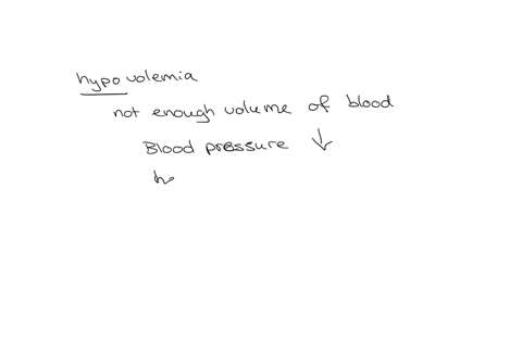 what-is-a-clinical-manifestation-of-hypovolemia-distended-neck-veins-decreased-urine-output-increased-blood-pressure-decreased-heart-rate