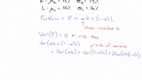 consider-two-perfectly-negatively-correlated-risky-securities-k-and-l-k-has-an-expected-rate-of-return-of-13-and-a-standard-deviation-of-19-l-has-an-expected-rate-of-return-of-10-and-a-stand-76992