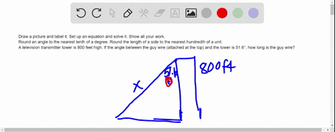 draw-a-picture-and-label-it-set-up-an-equation-and-solve-it-show-all-your-work-round-an-angle-to-the-nearest-tenth-of-a-degree-round-the-length-of-a-side-to-the-nearest-hundredth-of-a-unit-a-29964