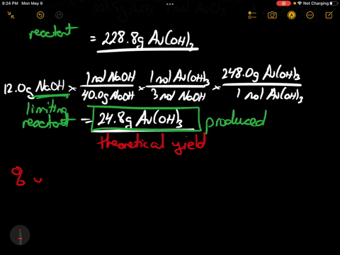 calculate-the-percent-yield-of-220g-auoh3