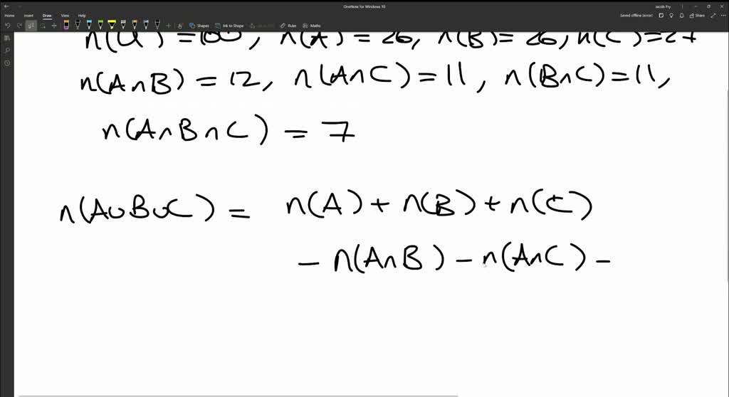Solved Suppose C ﻿and F ﻿are subsets of a universal set. If