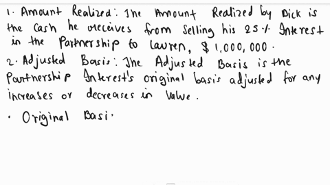 dick-and-edward-are-equal-partners-in-a-partnership-that-operates-a-sporting-goods-store-the-partnership-bas-two-assets-i-inventory-with-a-tax-basis-of-500000-and-a-value-of-900000-and-ii-goodwill-wit
