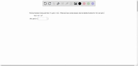find-two-functions-f-and-g-such-that-f-gx-hx-there-are-many-correct-answers-use-non-identity-functions-for-fx-and-gx-hx-4-x3-fx-gx-42465