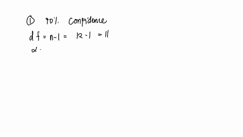 the-formula-used-to-calculate-a-confidence-interval-for-the-mean-of-a-normal-population-when-n-is-small-is-the-following-x-t-critical-value-s-n-what-is-the-appropriate-t-critical-value-for-e-09404