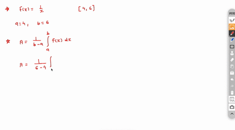 let-f-be-the-function-defined-by-fx-x-what-is-the-average-value-of-f-on-the-interval-4-6-124-524-12-in-32-in-32-12-in-2-23614