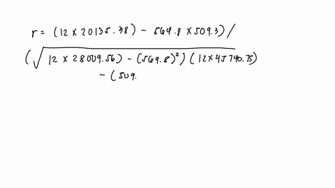 run-a-regression-analysis-on-the-following-bivariate-set-of-data-with-y-as-the-response-variable-x-y-334-419-386-755-209-104-45-33-318-303-204-15-293-388-342-531-355-584-22-214-301-221-295-4-56535