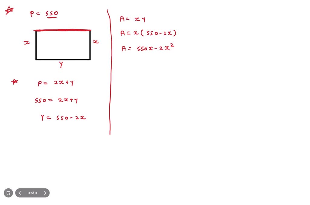 SOLVED: want to put rectangular fencing around my backyard: If I have ...