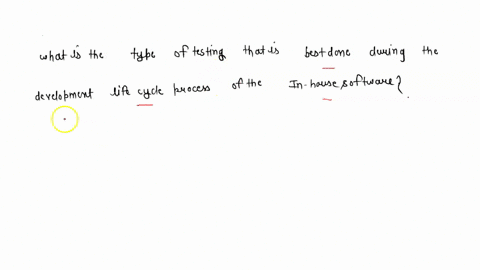 what-is-the-type-of-testing-that-is-best-done-during-the-development-life-cycle-process-of-the-in-house-software-42995