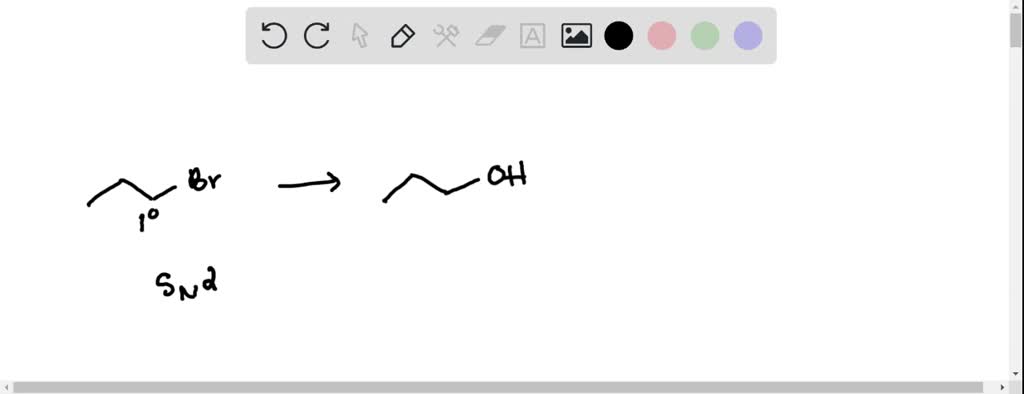 SOLVED: Show how you would convert propan-1-ol to the following ...