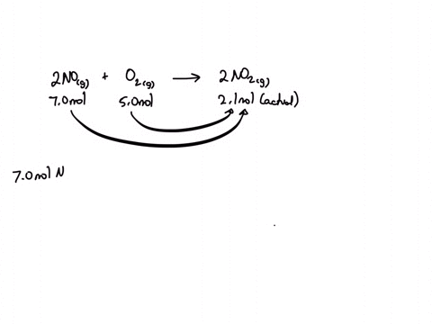 in-the-reaction-below-70-mol-of-no-and-50-mol-of-o2-are-reacted-together-the-reaction-generates-21-mol-of-no2-what-is-the-percent-yield-for-the-reaction-2-no-g-o2-g-2-no2-g-26198
