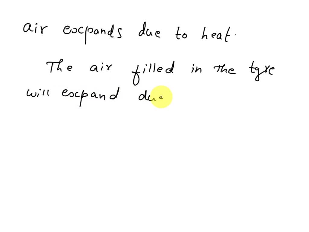 SOLVED If you fill too much air in your bicycle tyres in summer,there