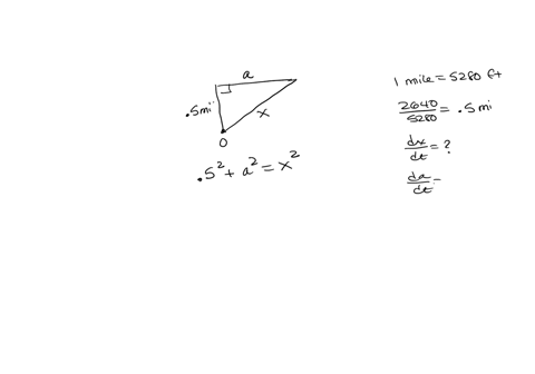 an airplane flies over an observer with velocity of 400 milh and at an ...